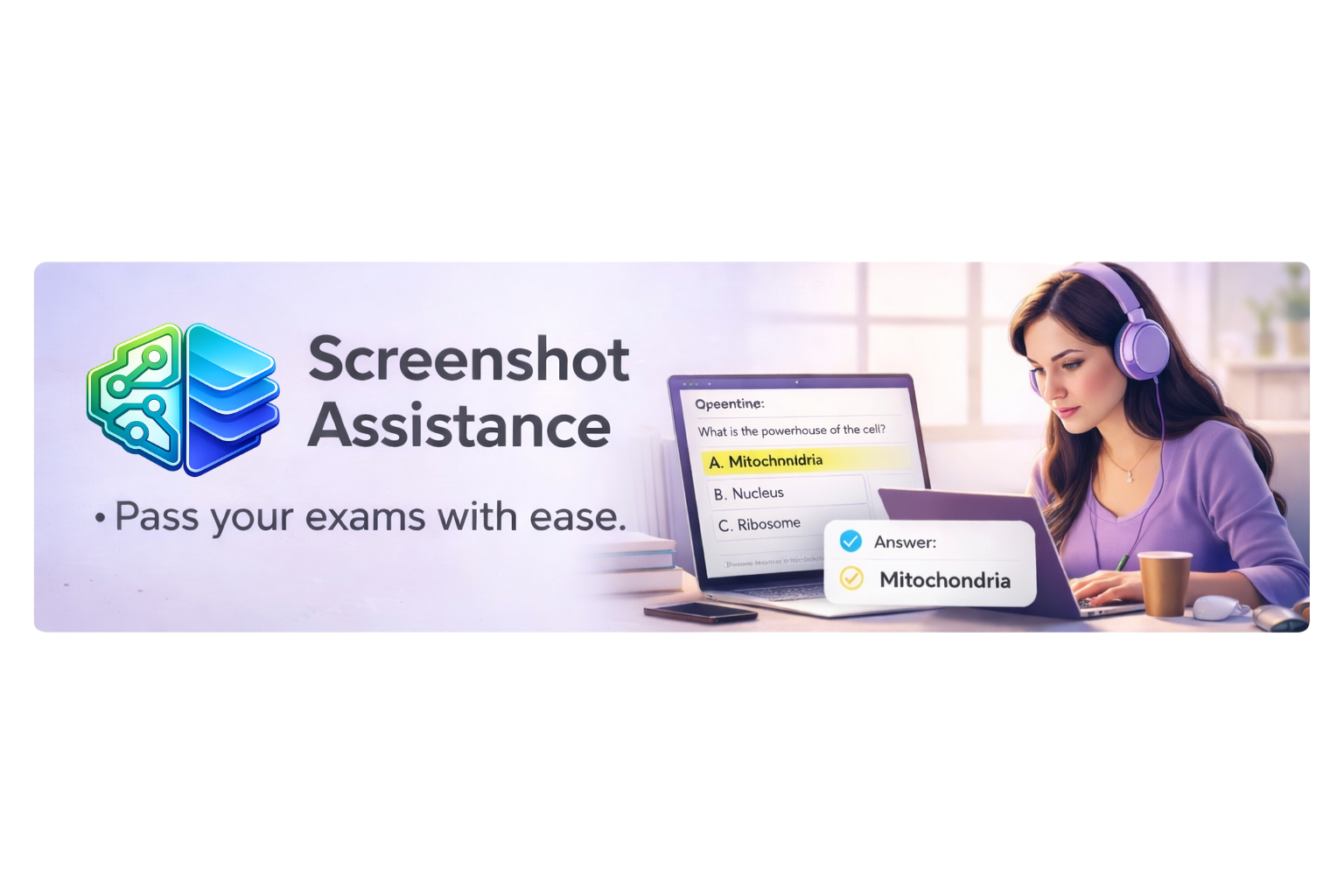 Screenshot assistance view